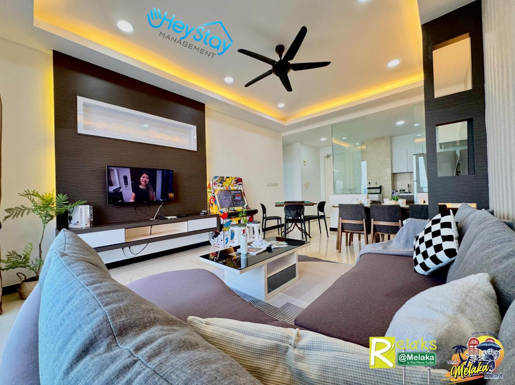 Silver Scape Residence Melaka Raya By Heystay Management المظهر الخارجي الصورة